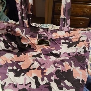Marc Jacobs Purple Camo Nylon Tote